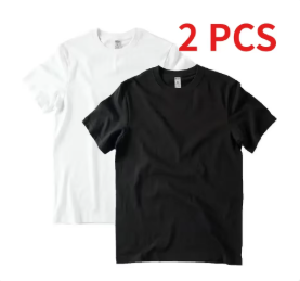 Undershirt Crew Neck - عبوتان من قمصان تي شيرت ذات