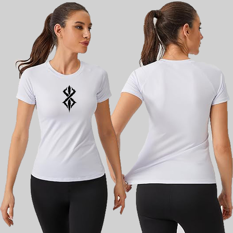 قميص ضغط قصير الأكمام للنساء ، - مراجعة Base Layer Top وسعره